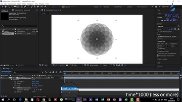 ✅ How To Make Spinning Objects In After Effects CC17 in one minute! (QUIK TIP) -  Constant Rotation