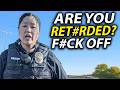 Female Officer Gets OWNED by Young Man! “I Don’t Answer Questions” | Epic ID Refusal Audit
