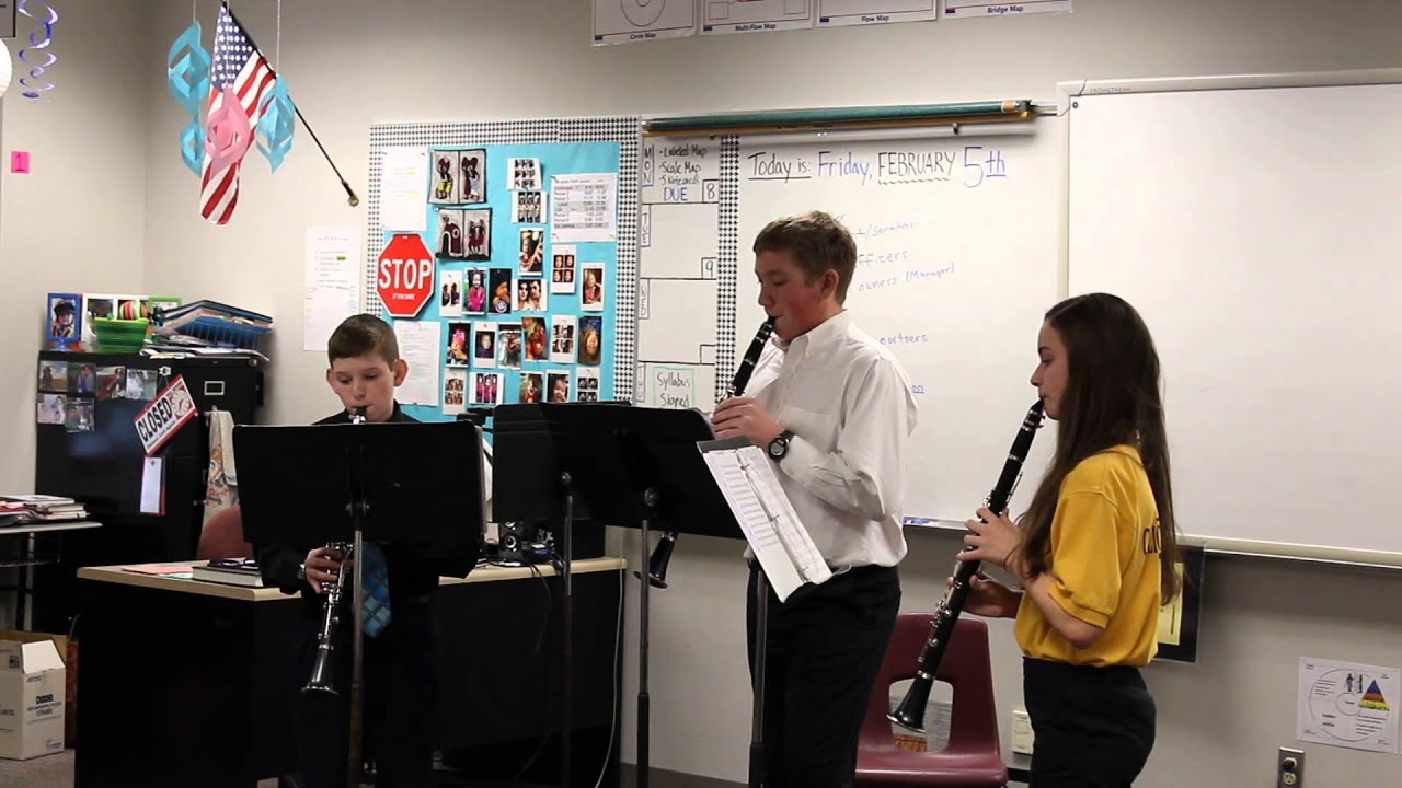SJMEA Junoir Solo & Ensemble Clarinet Trio