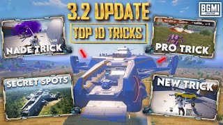 #bgmi  Top 10 New Tips & Tricks for Pro Players | Update 3.2 Mecha Fusion Mode