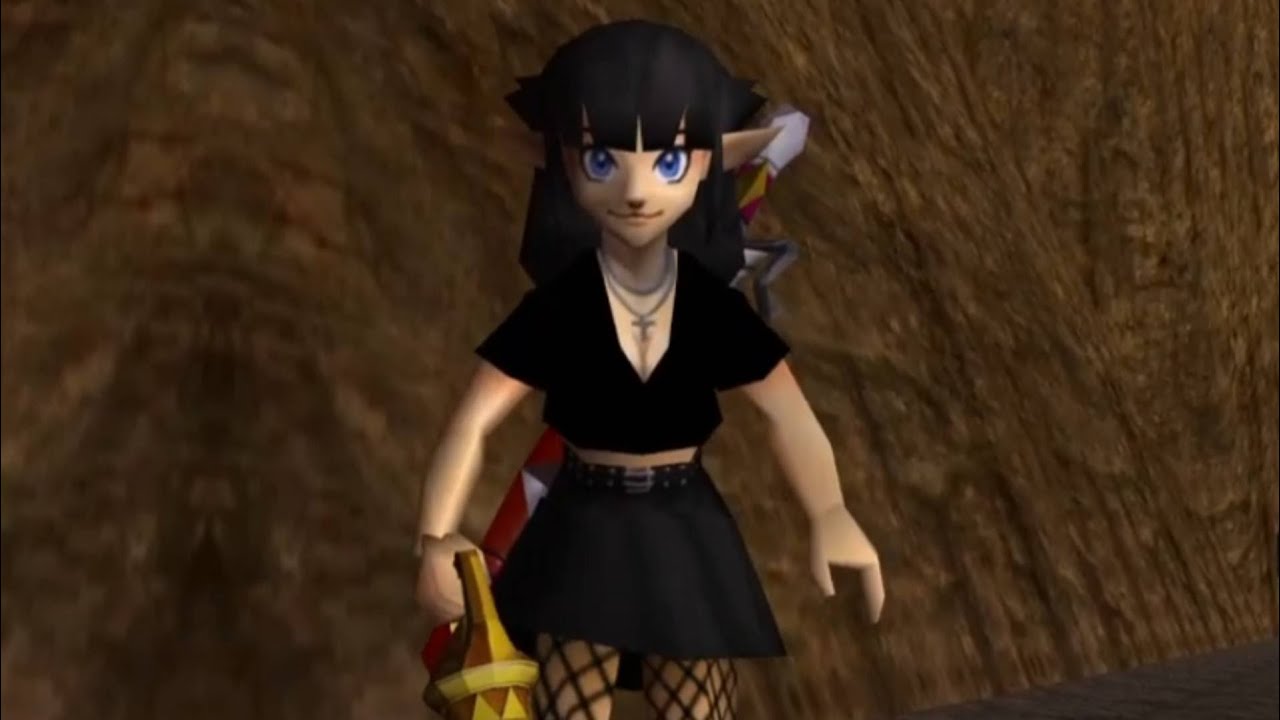 Goth Malon Ocarina of Time PC port RANDOMIZER - YouTube