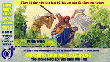 CHÚA NHẬT XXVII MÙA THƯỜNG NIÊN - NĂM A