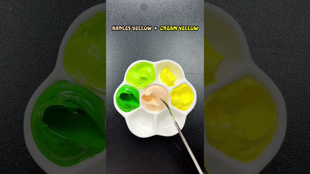 NAPLES YELLOW + CREAM YELLOW== ??? 