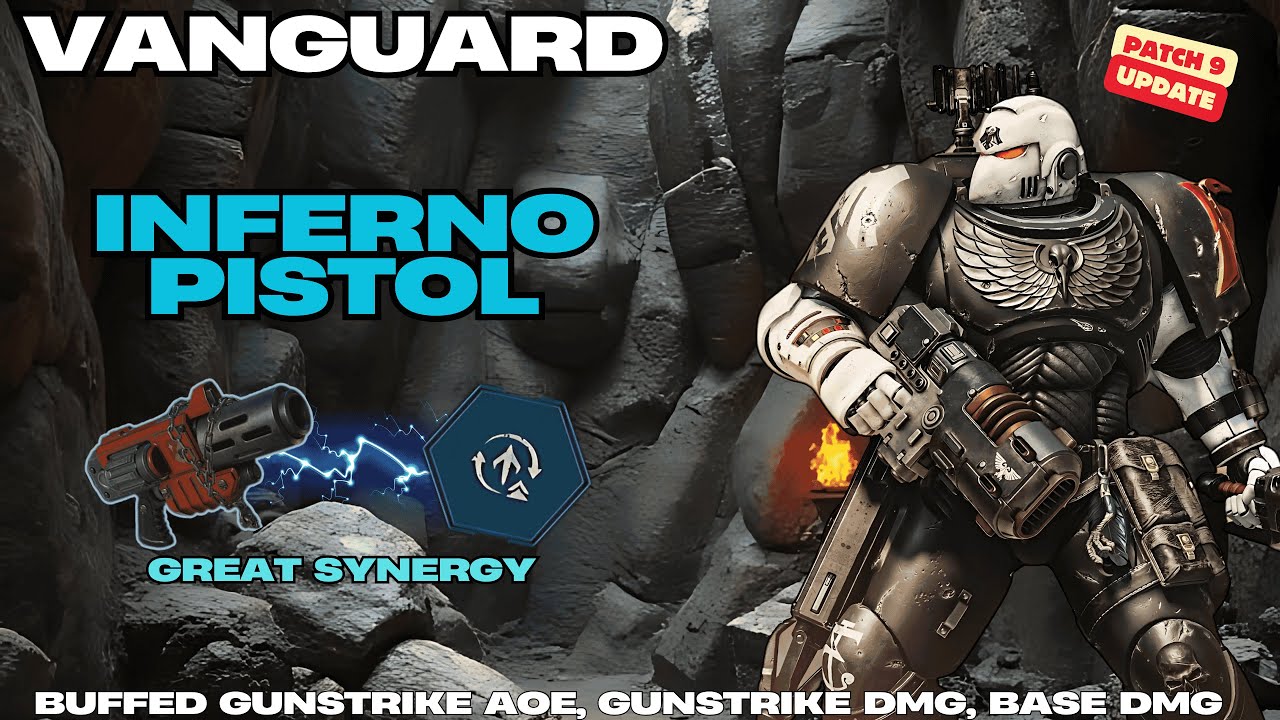 Space Marine 2 Vanguard Weapon Guide | Warhammer 40,000: Space Marine Inferno Pistol