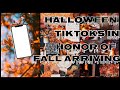 Halloween TikTok’s in Honor of Fall Arriving🎃🍂🍁