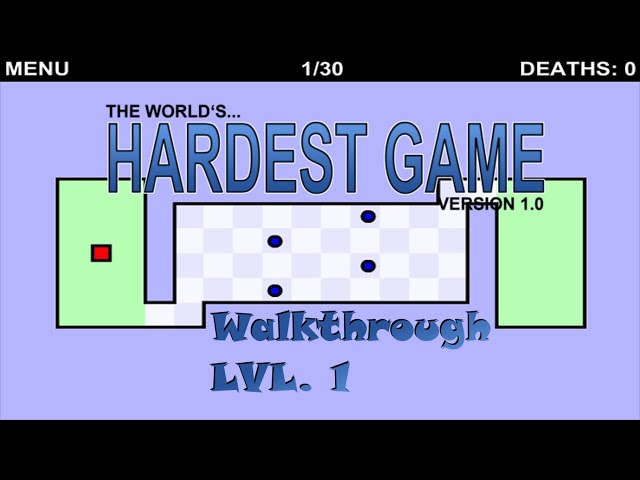 World's Hardest Game Gameplay (PC HD) 