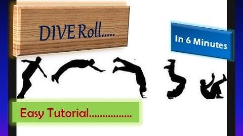 How to do a Dive Roll...Dive Roll Tutorial..........