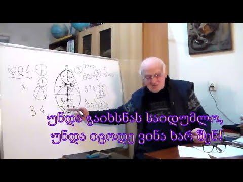 №60 აკაკი ჯორჯაძე - უნდა გაიხსნას საიდუმლო, უნდა იცოდე ვინ ხარ შენ!