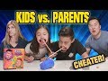 KIDS VS. PARENTS CHALLENGE!!! Watch Ya' Mouth THROWDOWN EDITION! Family Game Night