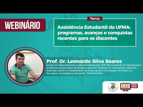 Webinário - Assistência Estudantil da UFMA