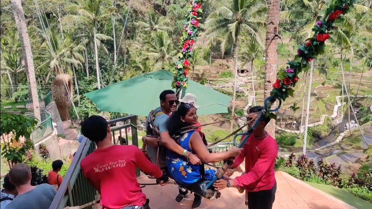 Best places to visit in Bali | Bali swing | Rice Terrace | Tegenungan