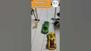 Automatic Toll Gate System | Arduino Uno | #shorts #arduinoproject #arduino #youtube #iot #howtomake