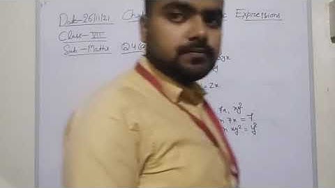 CLASS VII MATHEMATICS 26-11-2021 By Mr SHOBHIT SETH