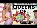 QUEENS OF POP MEDLEY // Pink! Lady Gaga, Whitney, Katy Perry, Adele, Britney...