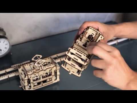 Видеообзор 3D конструктора UGEARS "Трамвай с рельсами" Видеообзор 3D конструктора UGEARS "Трамвай с рельсами"
