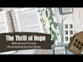 The Thrill of Hope || Bible Journal Process || Mixed Media