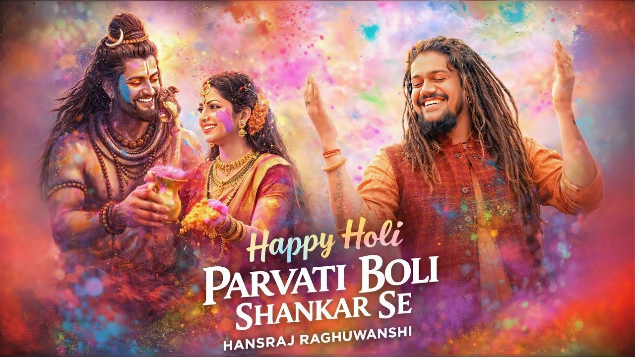 Happy Holi | Parvati Boli Shankar Se | Hansraj Raghuwanshi | Shiv Parvati Holi Celebration Song
