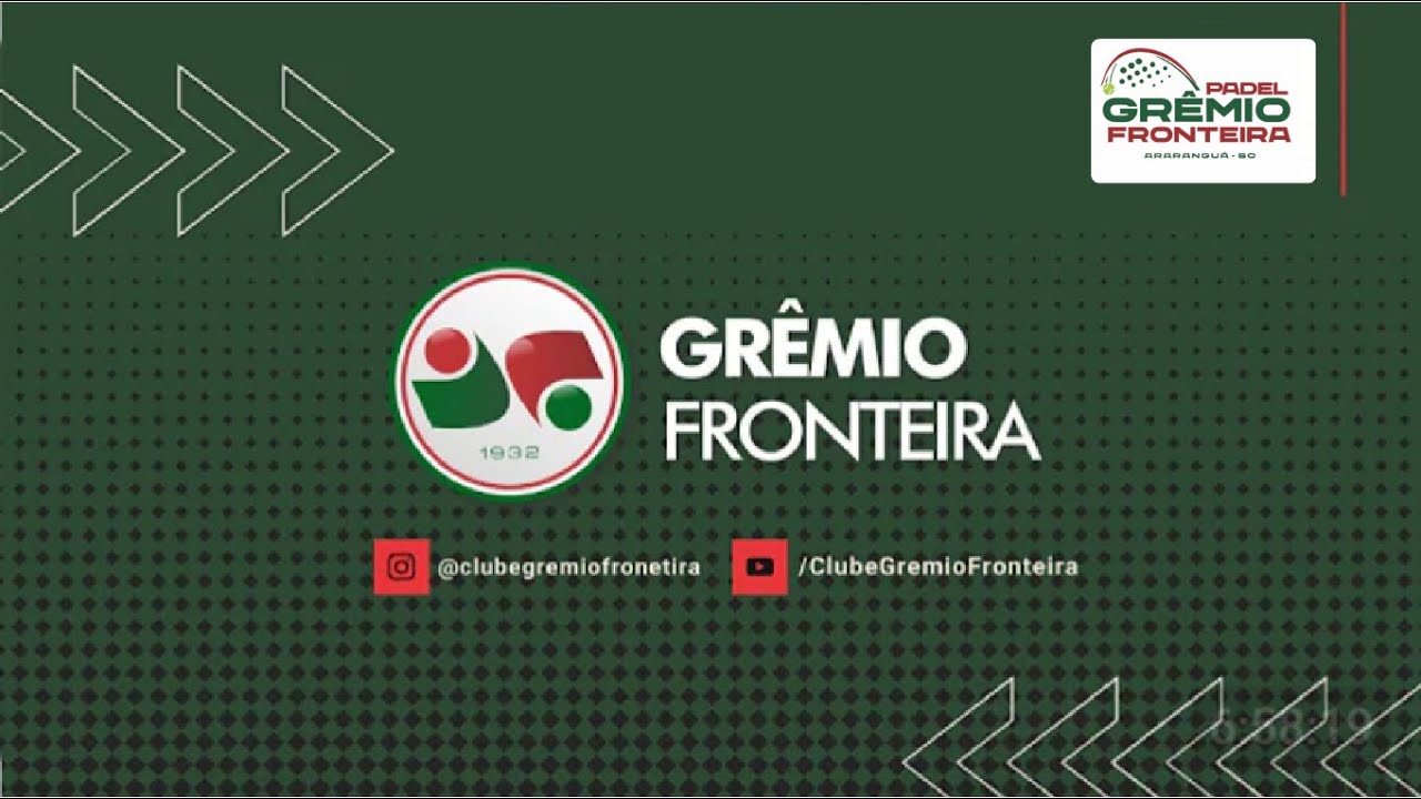 1ª Etapa Grêmio Fronteira - Tenis 03/03/2026
