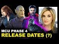 MCU Phase 4 Movies - Black Panther 2, Black Widow, Avengers Secret Invasion