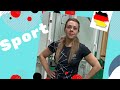 Фитнес- немецкие слова по теме Спорт- SPORT. Немецкий язык для начинающих
