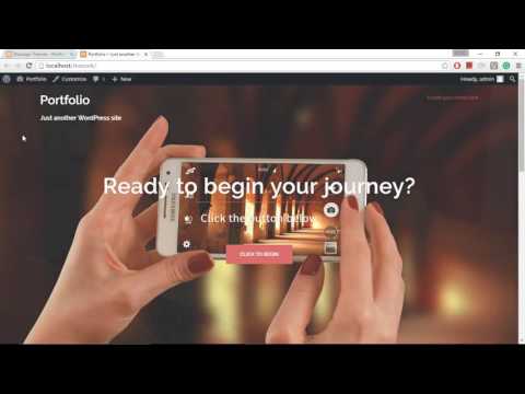 How to install a wordpress theme