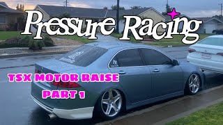 RAISING MOTOR ACURA TSX + SUBFRAME REMOVAL | Vlog 8