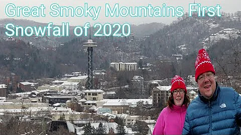 First Snowfall in The Great Smoky Mountains Gatlin...