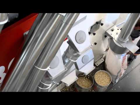 Excell Cleaning Pulses Machine Work غربال اكسل لفرز وتنظيف البقوليات