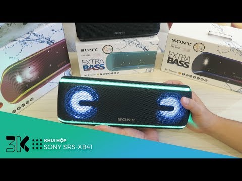 Video: Loa Di động Sony: Loa Bluetooth Không Dây SRS-XB41 Với Nhạc Nhẹ Và Các Loa Di động Khác