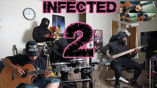 Alip Ba Ta ( ft. Swaylex) Infected - (2nd Version) Drum Cover Collab