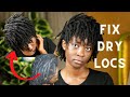 2 MAJOR REASONS WHY YOUR LOCS ARE DRY AND HOW TO FIX IT