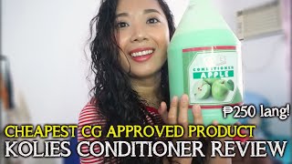 KOLIES CONDITIONER FOR A WEEK: CHEAPEST CG-APPROVED PRODUCT #SHOPEE | Kitin KM | Philippines screenshot 3