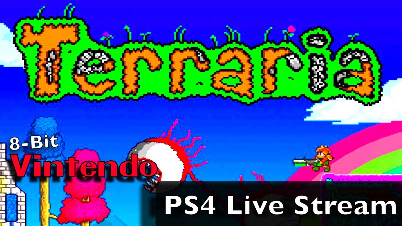 Terraria PS4 Live Stream