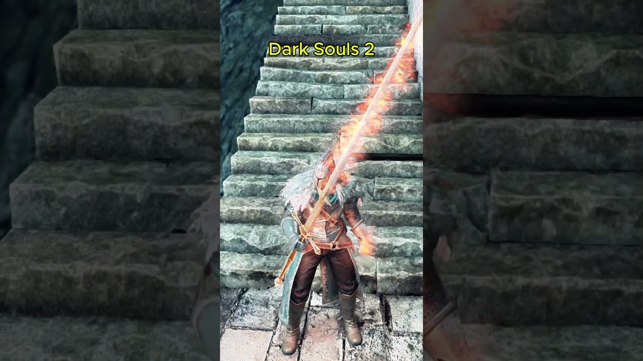Evolution of Flame Weapon in Dark Souls series