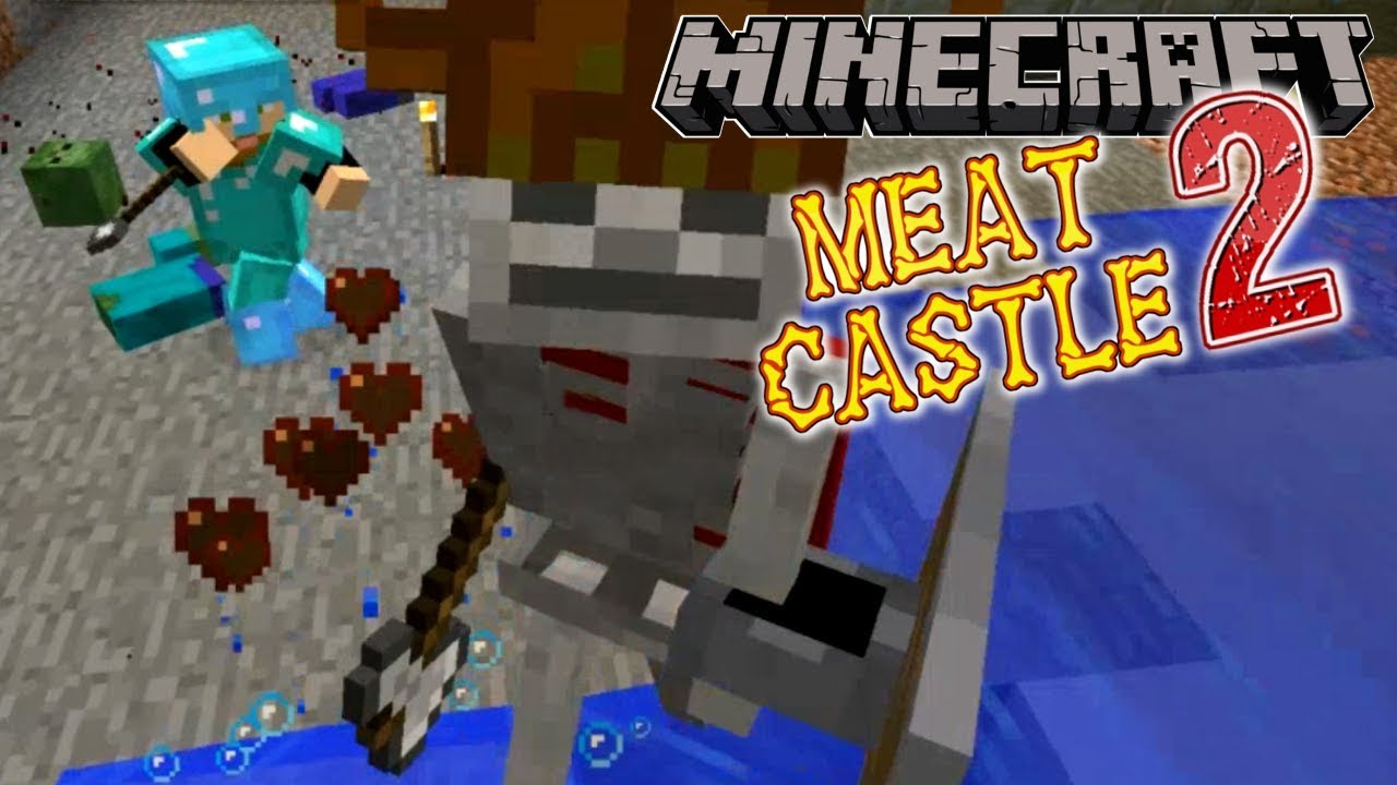 Minecraft | Meat Castle 2 | #32 THE BLOOD MOON lets play a little game