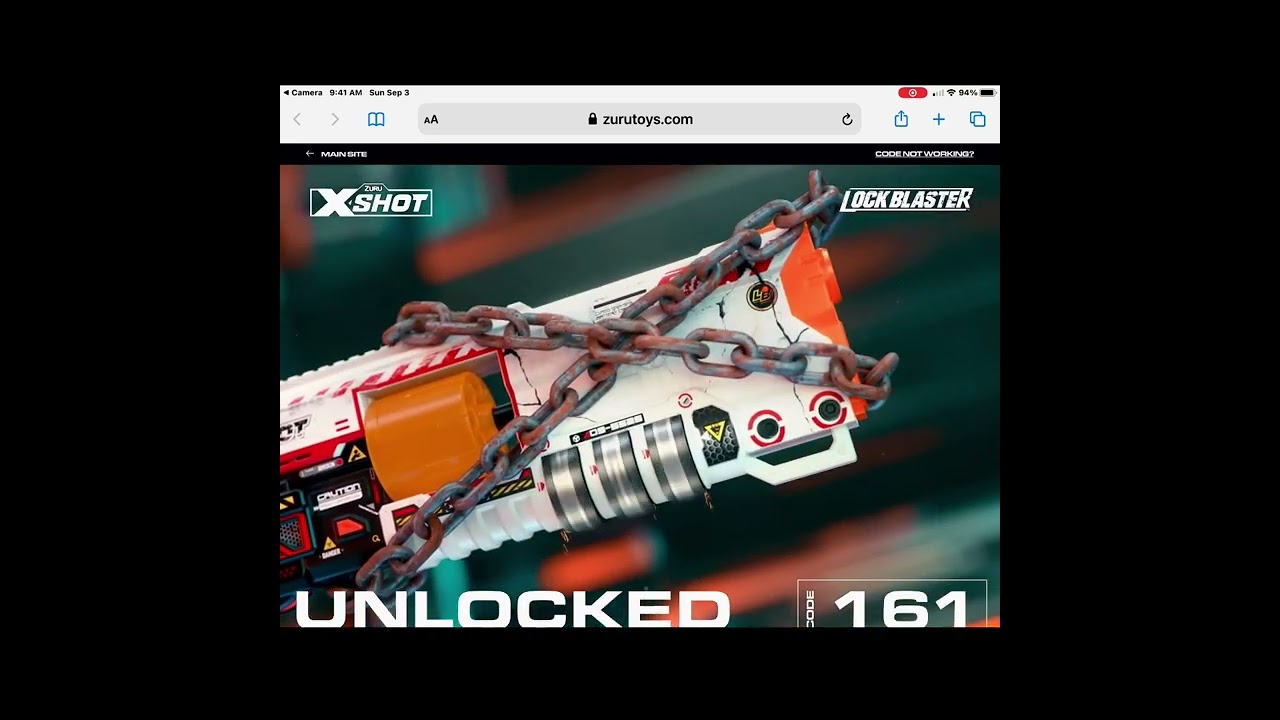 X-Shot Skins LOCK BLASTER - The Unlock Video!  