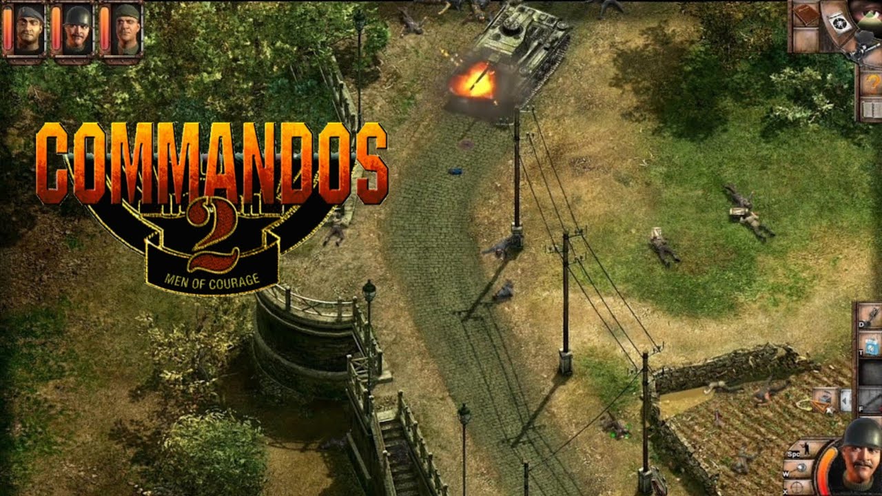 COMMANDOS 2 HD REMASTER MEN OF COURAGE | TRAINING CAMP 2 - YouTube