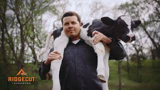 Scott Thrower:  voice-over for Tractor Supply's line of clothing for men, ''Ridgecut Toughwear.''