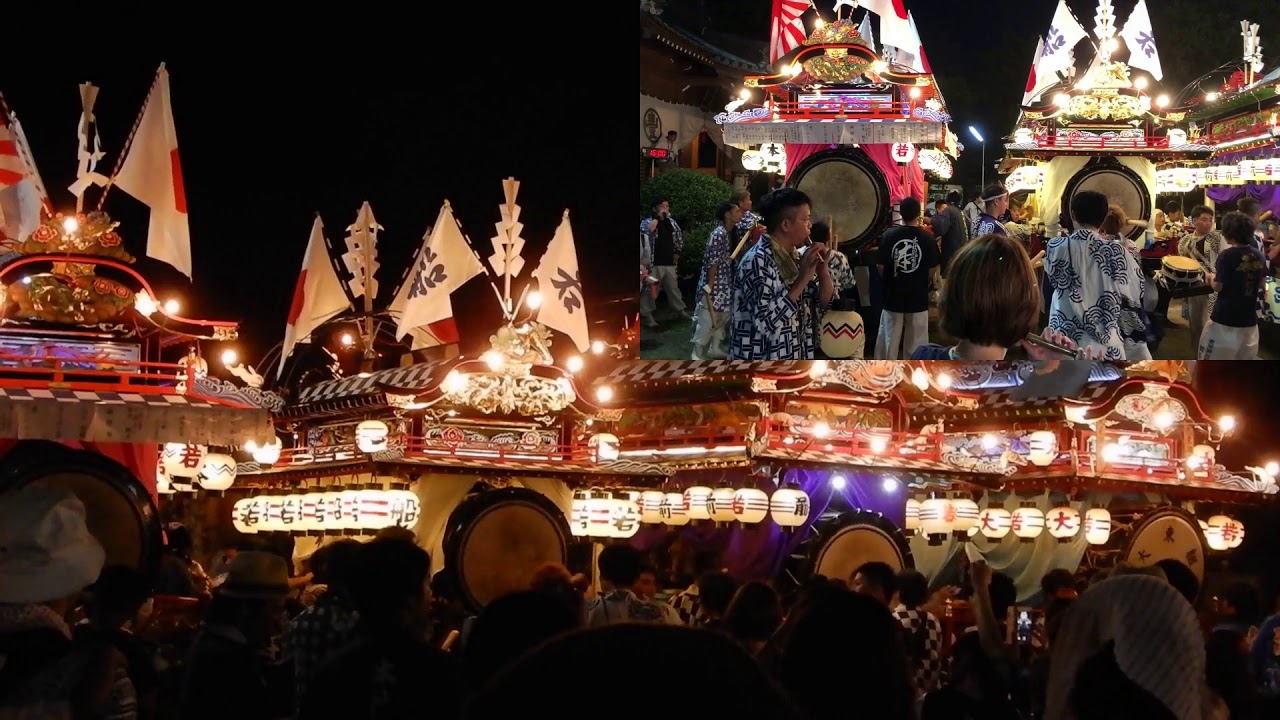 令和元年 豊原神社 夏季大祭 七社による太鼓の共演