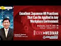 Excellent Japanese HR Practices that Can Be Applied in Any Workplace Environment