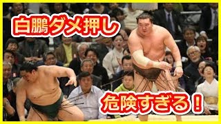 【これはダメ!】白鵬ダメ押し集 これは危険すぎる!【話題騒然チャンネル】 藤井康生 検索動画14 【これはダメ!】白鵬ダメ押し集 これは危険すぎる!【話題騒然チャンネル】 藤井康生 検索動画 14