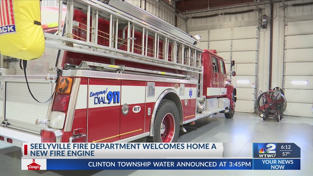 Seelyville Fire Department Home A New Fire Engine YouTube