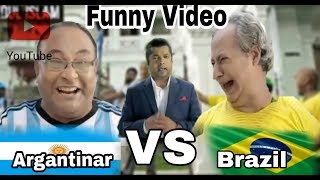 *Brazil VS Argentina*.. Bangla New Funny Video 2018...FIFA World Cup