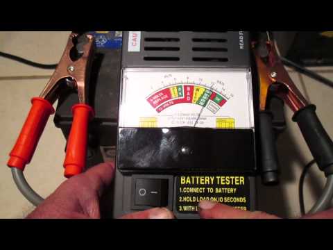 Video: Hvordan tester AutoZone dit batteri?