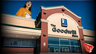 What's going on at the Goodwill bins??