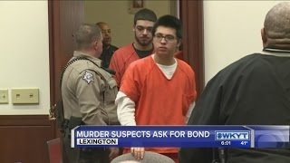 Murder suspects in court