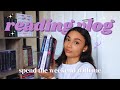 getting through my physical tbr *reading vlog* ✨📖🧚🏽