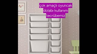 Çok Amaçlı Oyuncak Dolabı