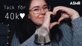 ASMR 40k special ♥ lååång video till er!!