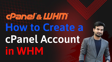 How to Create a New cPanel Account in WHM | WHM Create cPanel Account Bangla tutorial